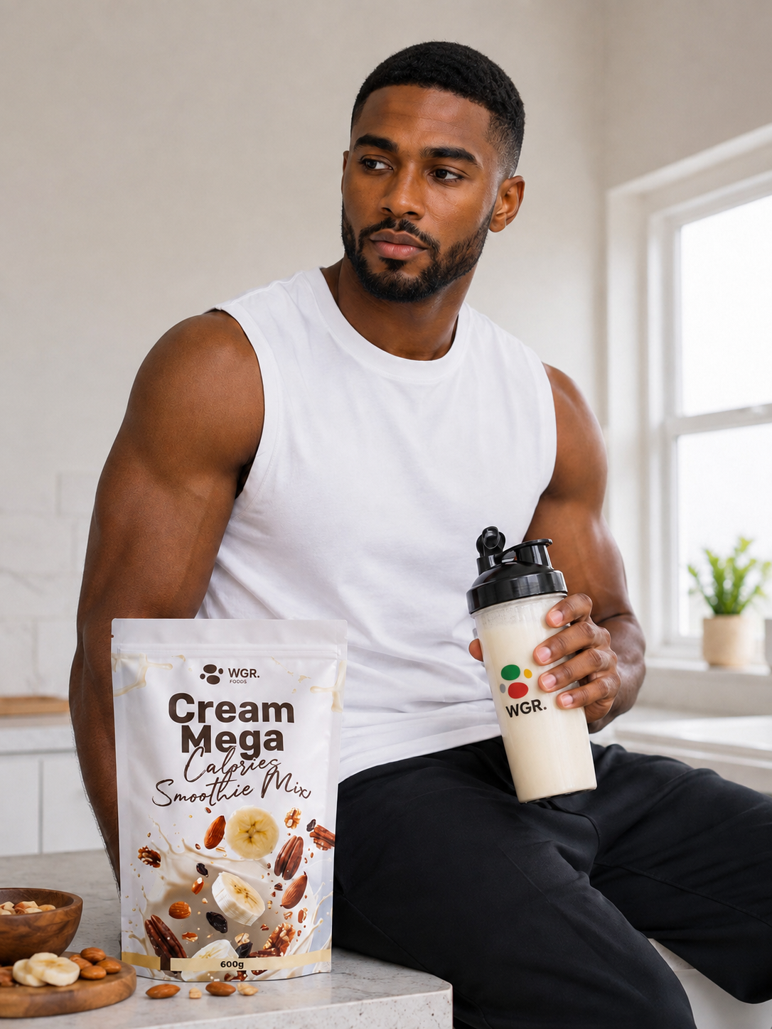 Cream Mega Calories Smoothie Mix - Image 6