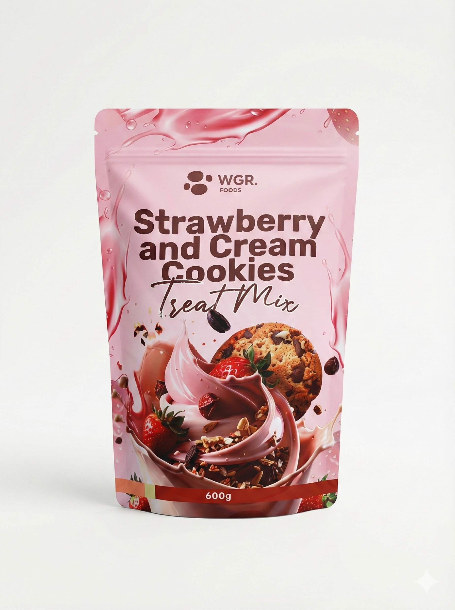 Strawberry and Cream Cookies Treat Mix - Image 2