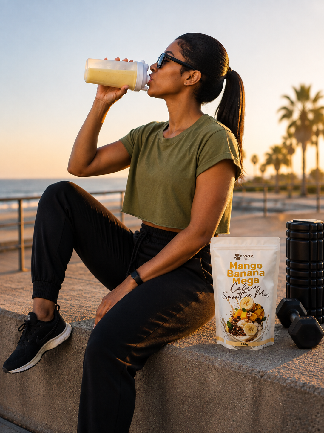 Mango Banana Mega Calories Smoothie Mix - Image 6