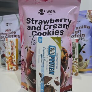 Strawberry and Cream Cookies Treat Mix