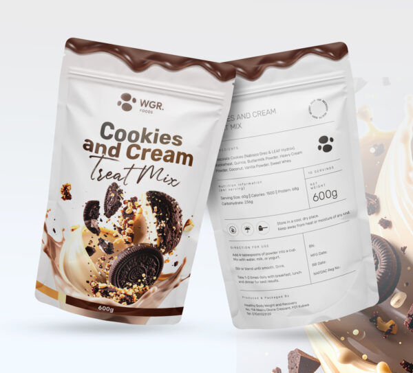 Cookies and Cream Mega Shake Mix