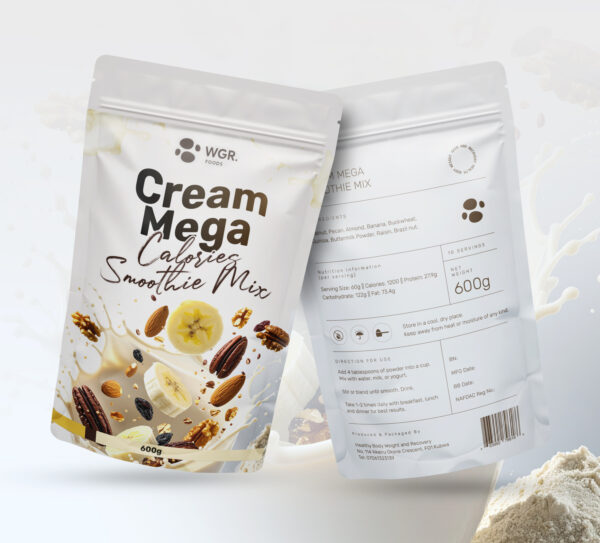 Cream Mega Calories Smoothie Mix