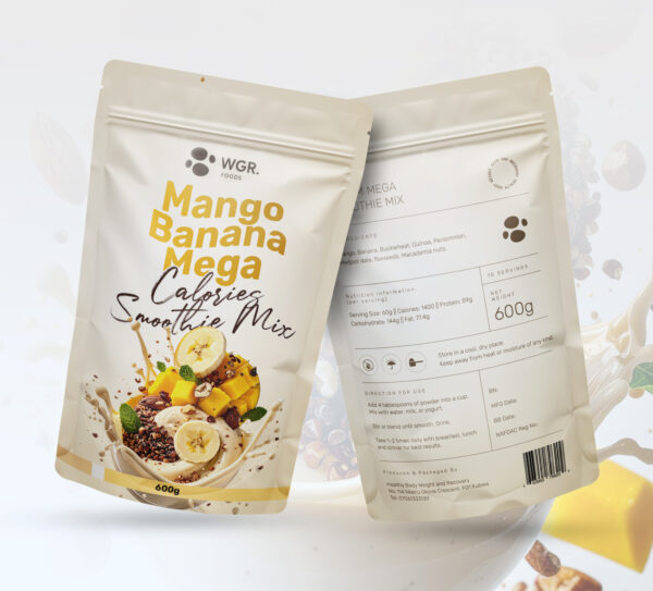 Mango Banana Mega Calories Smoothie Mix