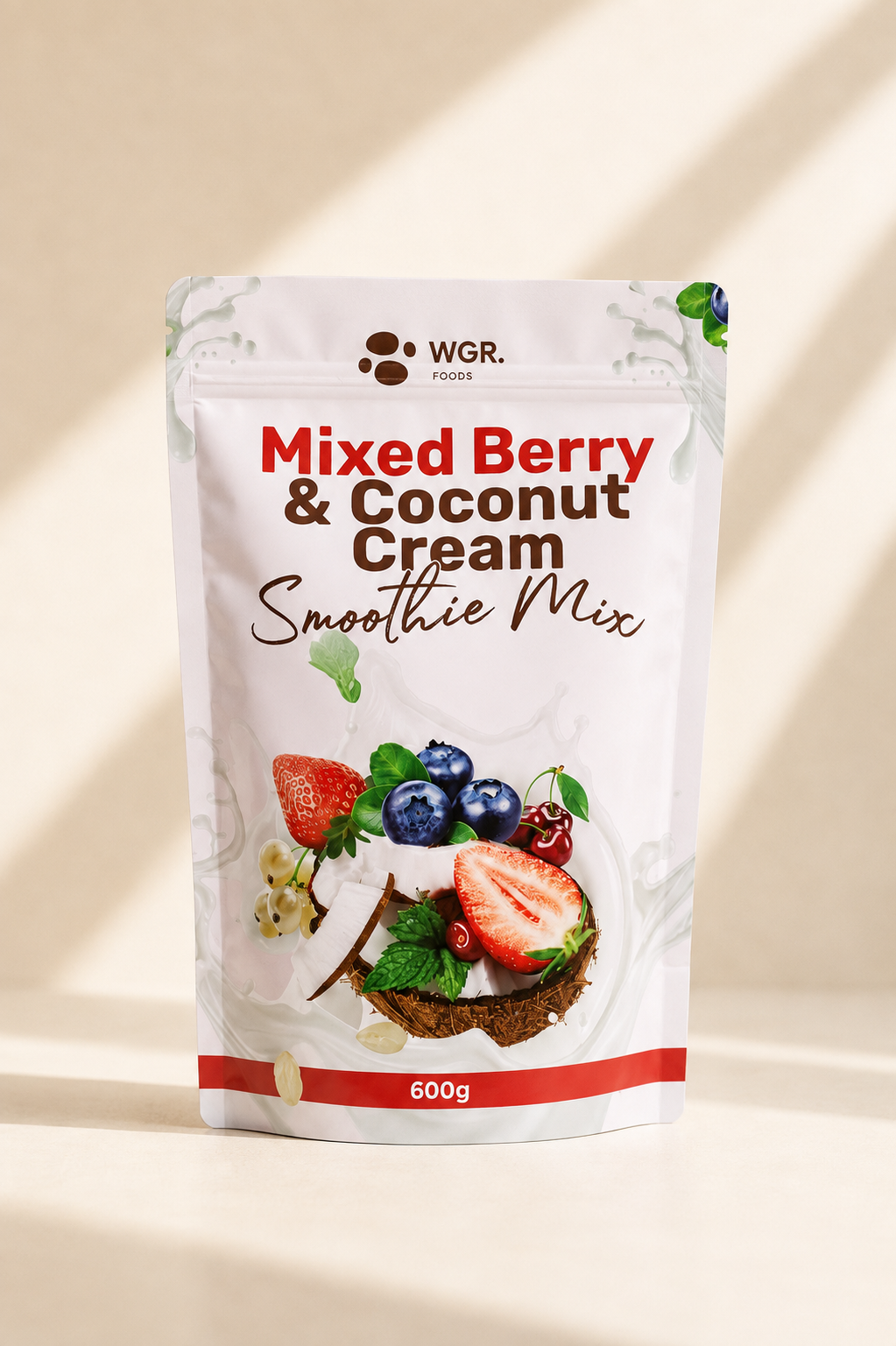 Mixed Berry Coconut Mega Smoothie Mix