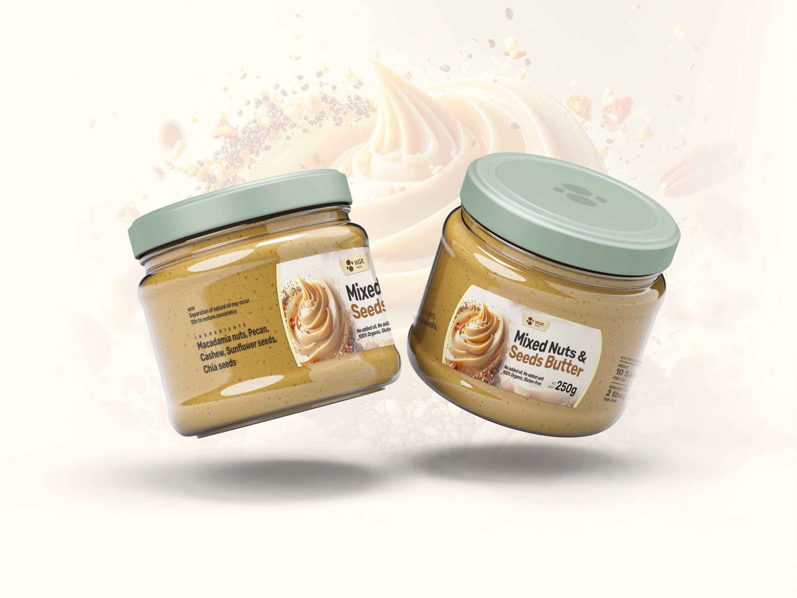 Mixed Nuts & Seeds Butter – High Calorie Weight Gain Spread